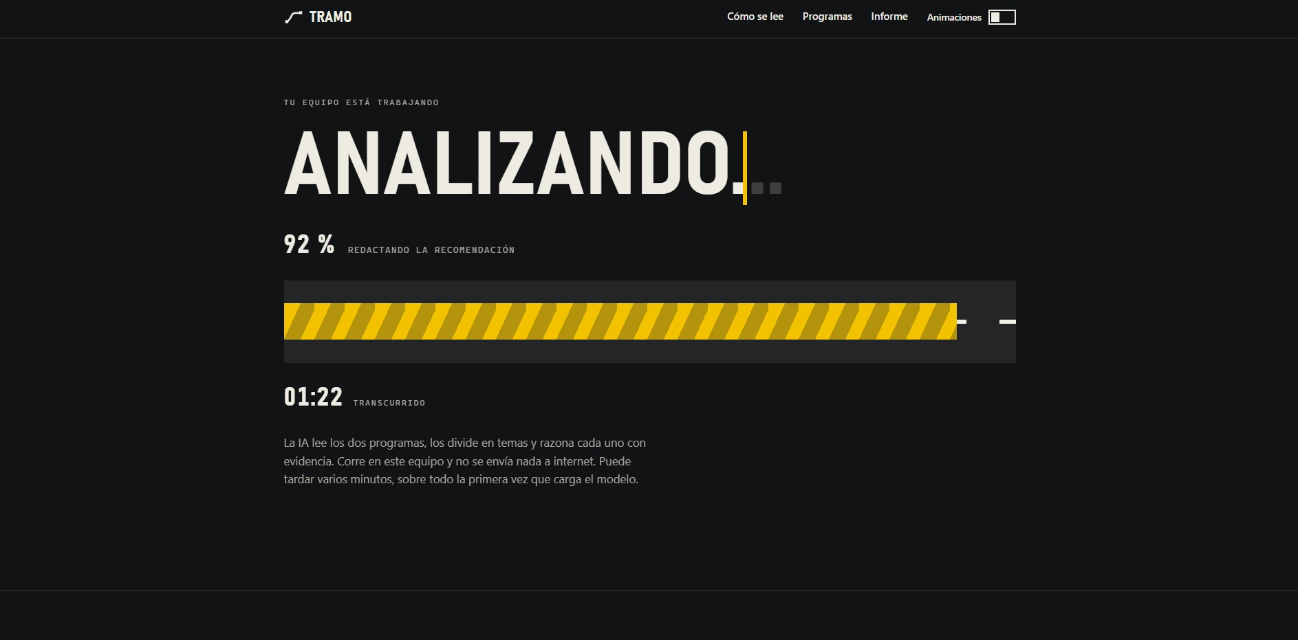 Tramo - screenshot 2