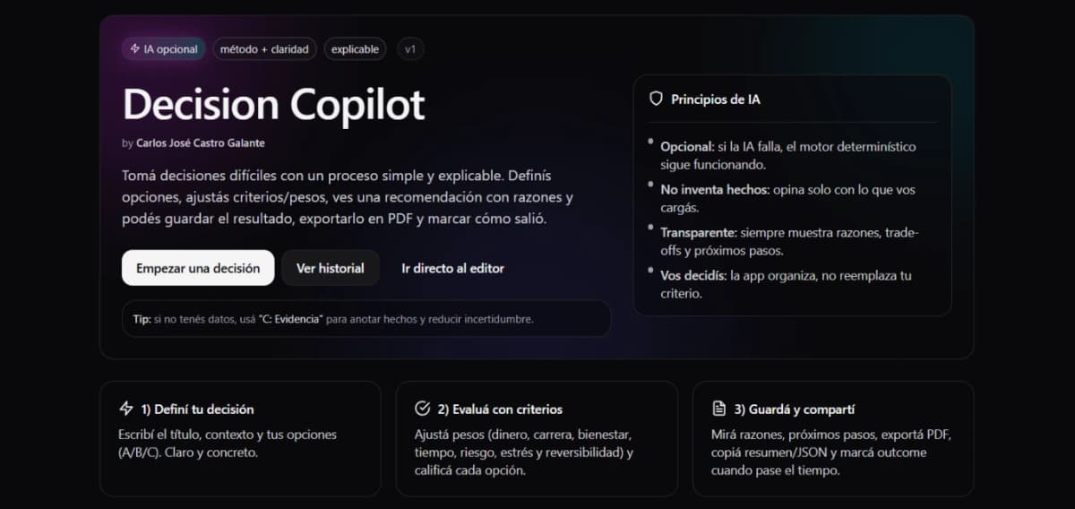 Decision Copilot